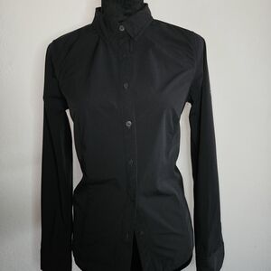 Harley‑Davidson Black Slim Fit Button‑Down Shirt